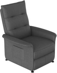 Dollcini Otthon Elektromos Relax Fotel - Emelőfunkciós - Sötétszürke (548102)