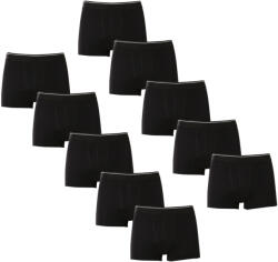 Nedeto 10PACK (8+2 gratis) boxeri pentru bărbați Nedeto basic negru (10NFC1) L (181133)