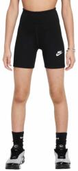Nike Gyerek sport rövidnadrág Nike G NSW CLSSC 5IN HR BIKE SHORT fekete FZ5581-010 - S
