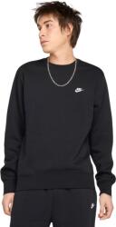 Nike Férfi szabadidős cipzár nélküli pulcsi Nike CLUB BB CREW fekete FN3886-010 - XL