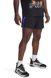 Under Armour Project Rock Férfi sport rövidnadrág Under Armour PJT RCK COLORBLOCK WOVEN SHORTS fekete 1389919-001 - XL