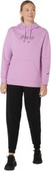 ASICS Női sportos cipzár nélküli pulcsi Asics LOGO OTH HOODIE W rózsaszín 2032C845-701 - S