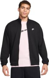 Nike Férfi szabadidős cipzár nélküli pulcsi Nike M NK CLUB KNIT JKT fekete FQ3426-010 - M