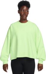 Nike Női funkcionális cipzár nélküli pulcsi Nike 24.7 DRI-FIT CREW SOFT KNIT W zöld HQ8193-701 - S