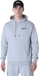 New Era Férfi szabadidős cipzár nélküli pulcsi New Era SCRIPT HOODIE szürke 60596272 - XL