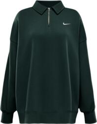 Nike Női szabadidő félcipzáras pulcsi Nike W NSW PHNX FLC OS QZ POLO W zöld FZ3207-338 - M