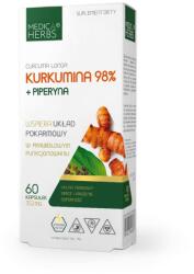 Medica Herbs Curcumin 98% Piperine - 60 capsule