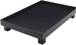 Bredemeijer Izumi Tavă de servire din bambus, înălțime: 60 mm, lungime: 350 mm, lățime: 250 mm, negru Tava