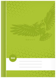 MFP Base Füzet Iskolai A/5 40 Lapos Vonalas Zöld (MFP7520323)