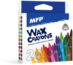 MFP Zsírkréta Készlet Háromszögletű 24 Szín/Készlet (MFP6300341)