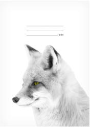 MFP Lux Füzet Iskolai A/5 40 Lapos Vonalas Róka Fehér (MFP7520388)