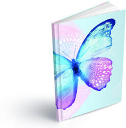 MFP Füzet A/6 Keményfedeles 100 Lapos Sima Pillangó (MFP7501589)