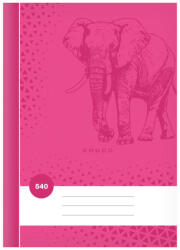 MFP Base Füzet Iskolai A/5 40 Lapos Sima Rózsaszín (MFP7520321)