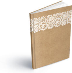 MFP Füzet A/5 Keményfedeles 100 Lapos Vonalas Csipke (MFP7501409)