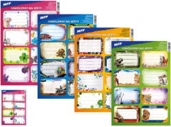 MFP Öntapadós Füzetcímke 8 Darab/Ív Vegyes Mintákban (MFP1031815)