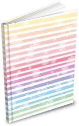 MFP Füzet A/6 Keményfedeles 100 Lapos Sima Szivárvány (MFP7501211)