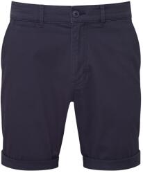Asquith & Fox Férfi chino rövidnadrág - Tengerészkék | 3XL (AQ058-1000405558)