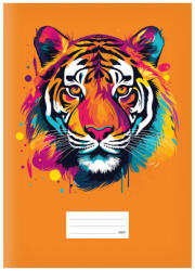 MFP Lux Füzet Iskolai A/4 60 Lapos Vonalas Tigris (MFP7520369)