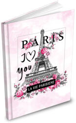 MFP Füzet A/6 Keményfedeles 100 Lapos Sima La Vie Parisiene (MFP7501212)