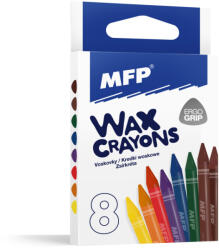 MFP Zsírkréta Készlet Háromszögletű 8 Szín/Készlet (MFP6300339)