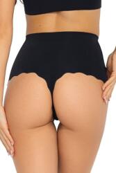 Mitex Tanga cu talie mai înaltă Feel Good negru, XXL