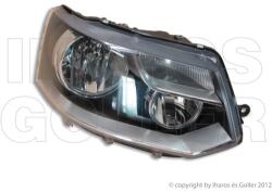 VW T5 2009-2014 Transporter - Fényszóró H7/H15 jobb, fek. h. (motorral) DEPO