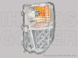 Toyota Prius 2012-2015 - Első villogó kpl. bal, LED nappali fénnyel