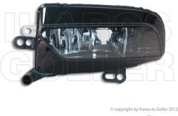 Audi A3 2012-2016 3ajtós - Ködlámpa H8 bal DEPO