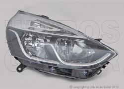 Renault Clio 2016- Grandtour - Fényszóró H1/H7 jobb króm h. (motorral) DEPO *