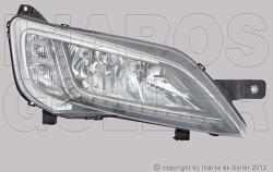 Fiat Ducato 2014-2023 - FSZ 2H7/LED napp. f. jobb, ledvez. nélk. króm h. *