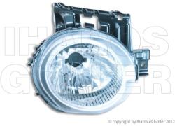 Nissan Juke 2010-2014 - Fényszóró H4 jobb, (motoros) DEPO