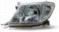 Toyota Hilux 2005-2011 Vigo - FSZ H4 fehér villogóval bal, 08.01- (motoros) DEPO