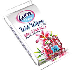 Lara nedves törlőkendő 15db - Virág