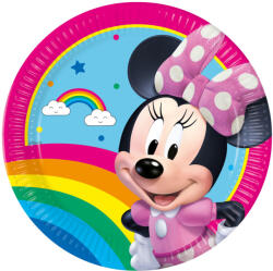 Minnie Disney Minnie Makes Me Smile papírtányér 8 db-os 23 cm FSC