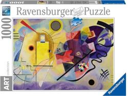 Ravensburger - Art Collection - Kandinszkij: Sárga, vörös, kék 1000 darabos kirakó (12000023)