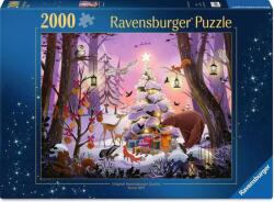 Ravensburger - Karácsony az erdőben 2000 darabos kirakó (12001417)
