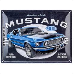 Nostalgic Art Ford Mustang '69 "American Muscle" dombornyomott fémplakát 40 x 30 cm "23321 (23321)