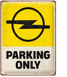 Nostalgic Art Opel "Parking Only" dombornyomott fémplakát 30 x 40 cm "23316 (23316)