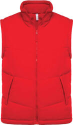 Kariban Uniszex unisex mellény polár béléssel, Kariban KA6118, Red-S (ka6118re-s)