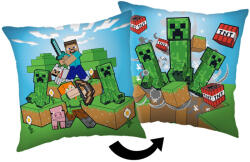 Minecraft Creeper Chaos párna, díszpárna 40x40 cm (JFK036815) - kreativjatek