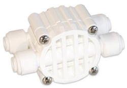 USTM Négy utas elzáró szelep fordított ozmózishoz gyors csatlakozós USTM Q-CV0201 (Q-CV0201)