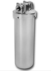 USTM Szűrőház rozsdamentes 10" melegvízre 1/2" csatlakozás USTM WFHOTSS12 (WFHOTSS12)