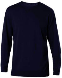 Kariban Férfi kereknyakú keskeny szabású pulóver, Kariban KA967, Navy-L (ka967nv-l)