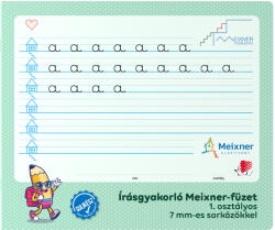 ICO Meixner írásgyakorló füzet, 1. osztály, 7 mm sorköz, 32 lapos, ICO Süni (ICO-158000) - mesescuccok