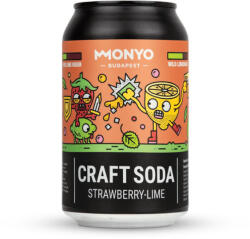 MONYO Brewing Co. Craft Soda Eper-Lime | Monyo| 0, 33L