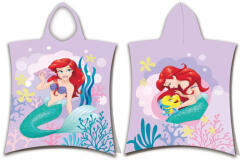  Disney Hercegnők Ariel Pink törölköző poncsó 50x115 cm (JFK039687) - oliviashop