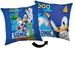  Sonic a sündisznó Coin Chase párna, díszpárna 40x40 cm (JFK035719)