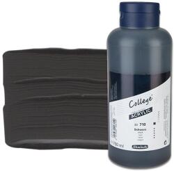 Schmincke College akrilfesték, 750 ml - 710, black