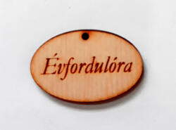 Táblácska "Évfordulóra" 4*2, 5*0, 3cm 1583 (1583C)