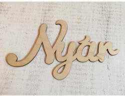  Natúr nyár felirat 26cm - papelito